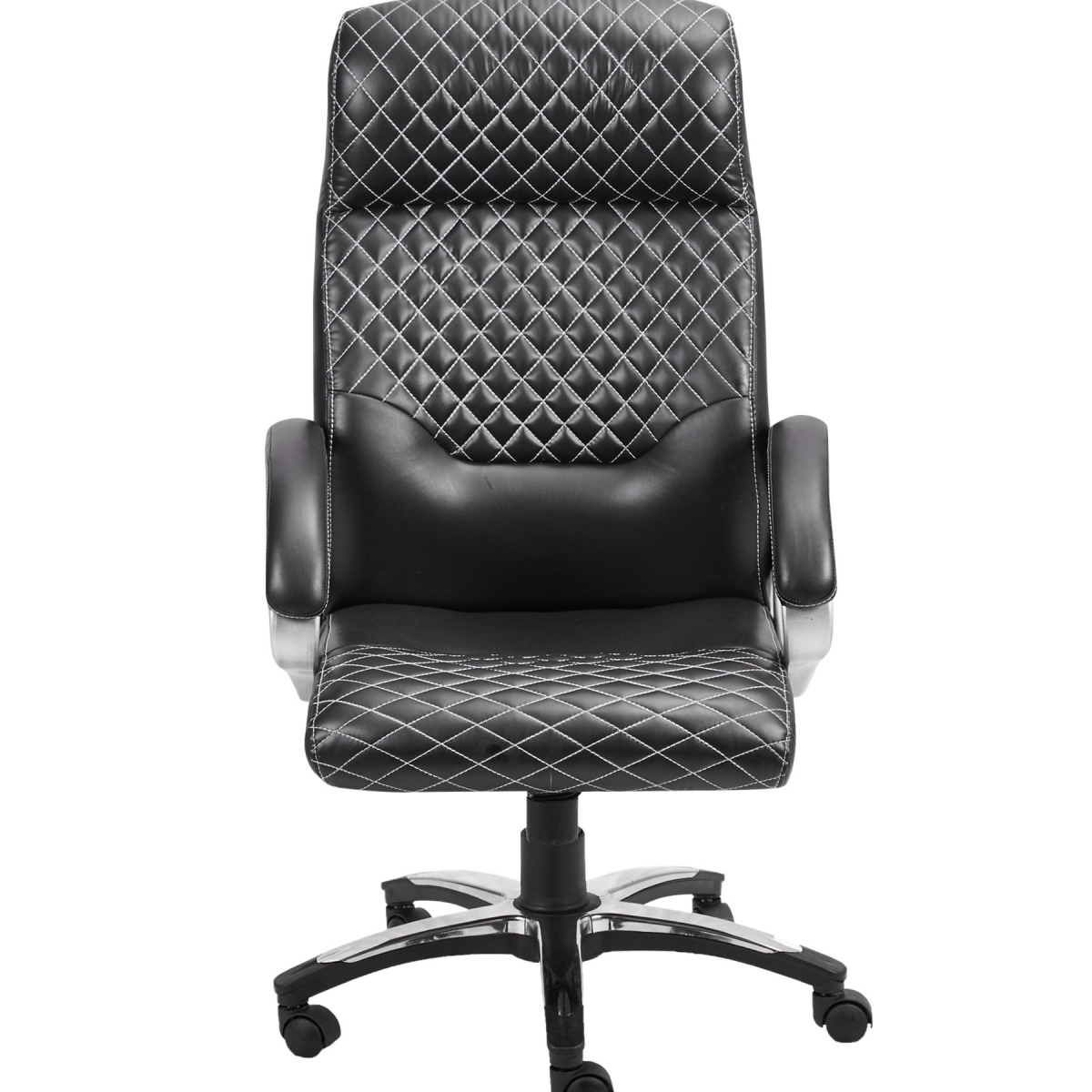 ML-1413-Glossy Leather High Back Senior Executive Chair - Image 2