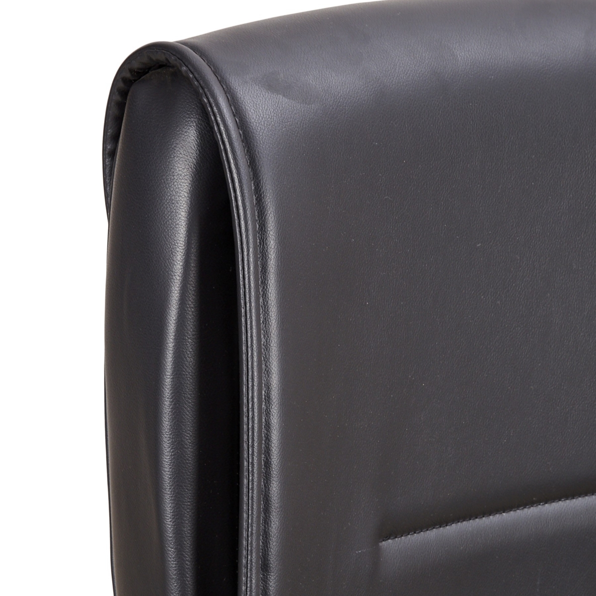 ML-1429-High Back Revolving Office Chair In Black Leather - Image 5