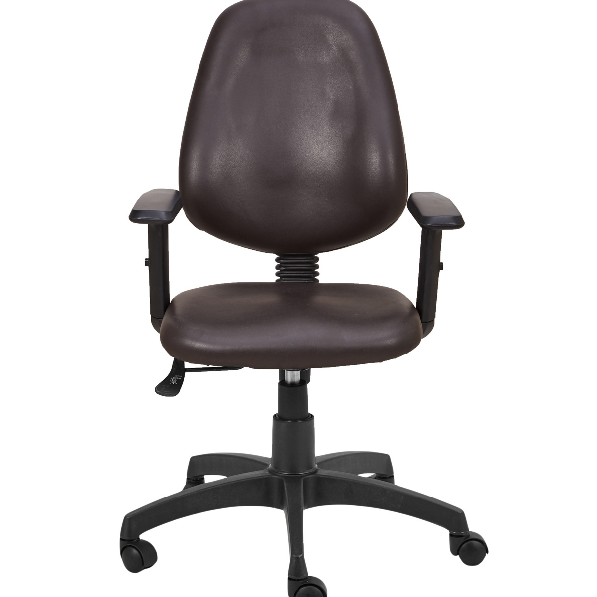 ML-1445-Brown Color Low Back Office Staff Chair - Image 2