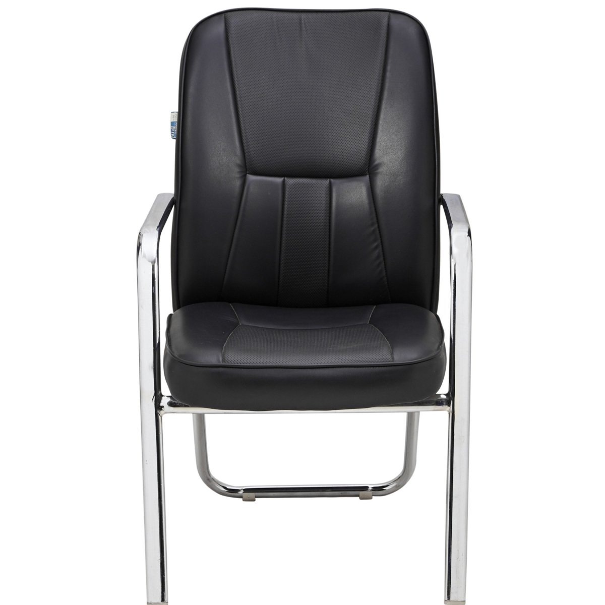 ML-1447-Synthetic Leather Non Movable Visitor Office Chair - Image 2