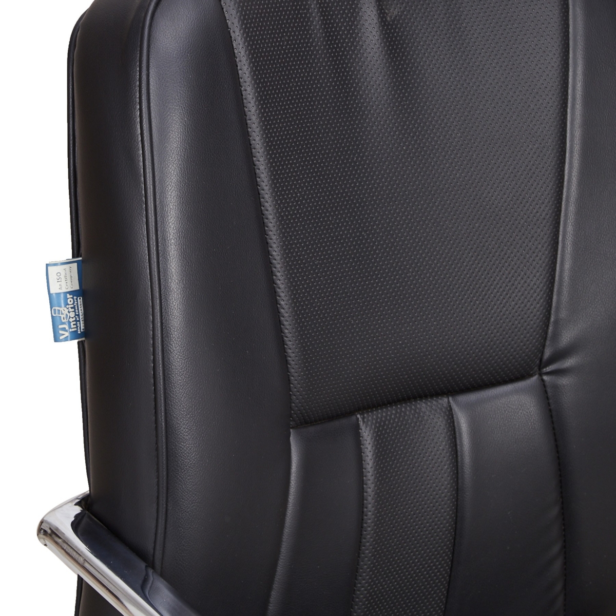 ML-1447-Synthetic Leather Non Movable Visitor Office Chair - Image 4