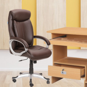 ML-1144-Brown High Back Office Executive Chair