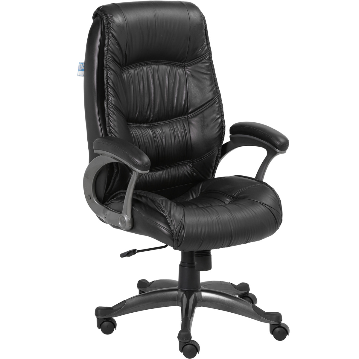 ML-1311-1-Stylish High Back Dark Black Office Executive Chair - Image 2