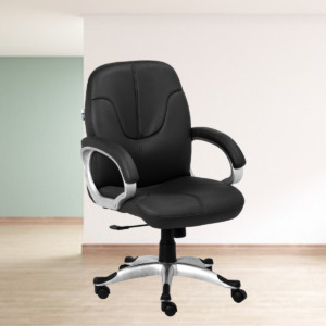 ML-1334-Black  Leather MB Executive Chair