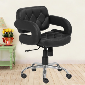 ML-1339-Black REVOLVING BAR STOOL