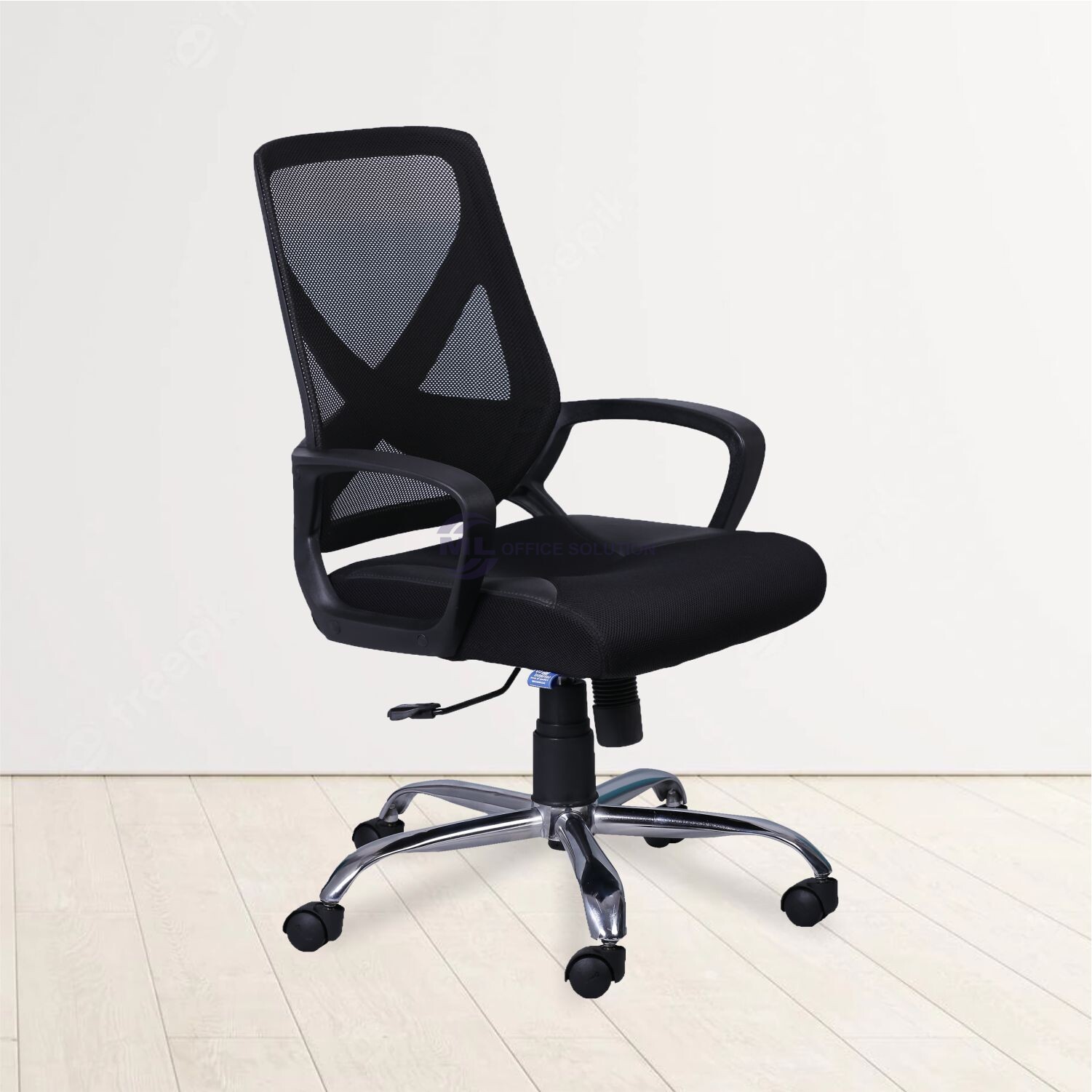 ML-1717 Mid Back Mesh Office Chair Black