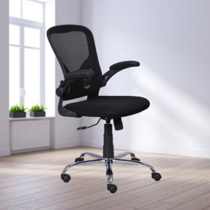 ML-1721 Mid Back Mesh Office Chair Black