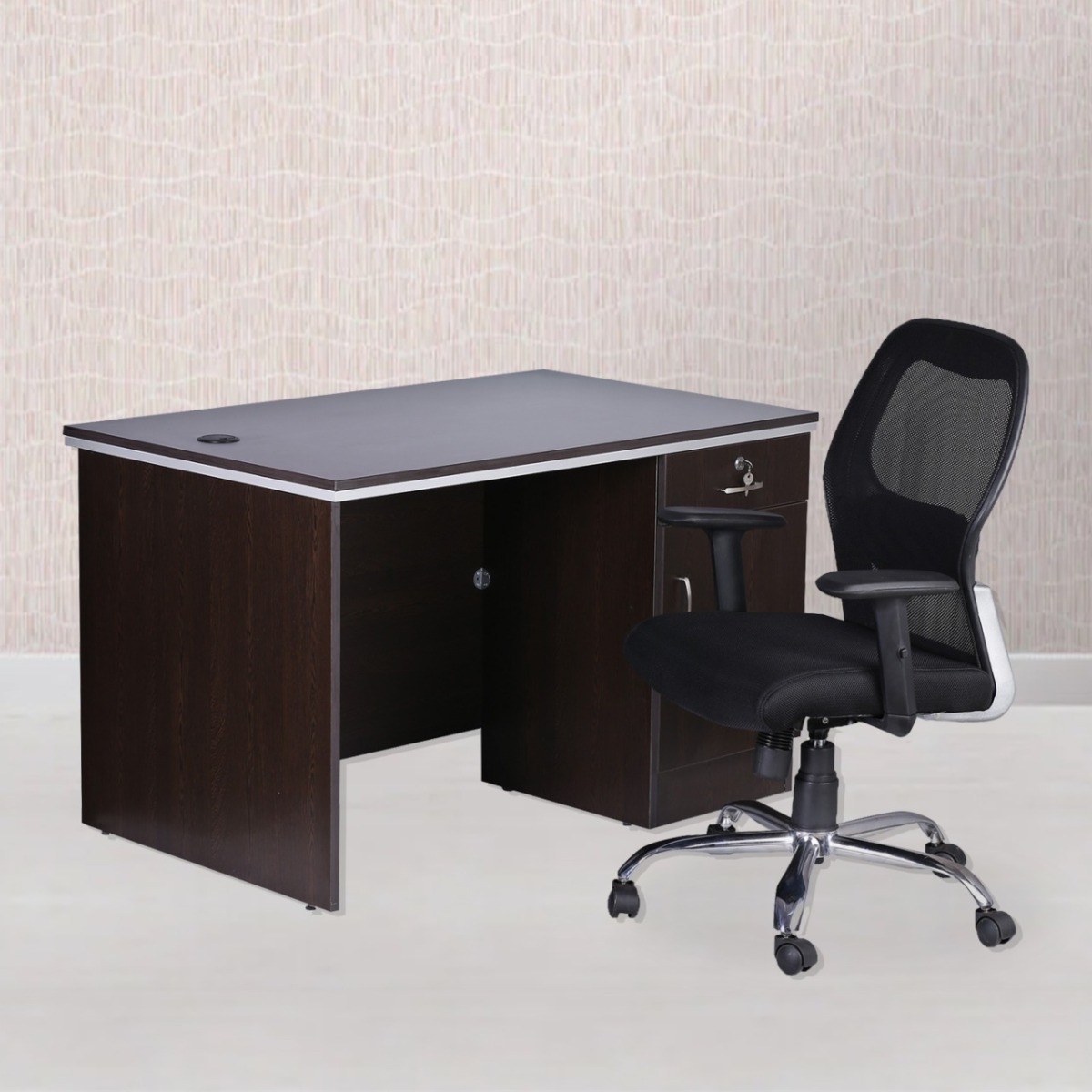 ML-1736-COMPUTER TABLE WITH CHAIR 4X2