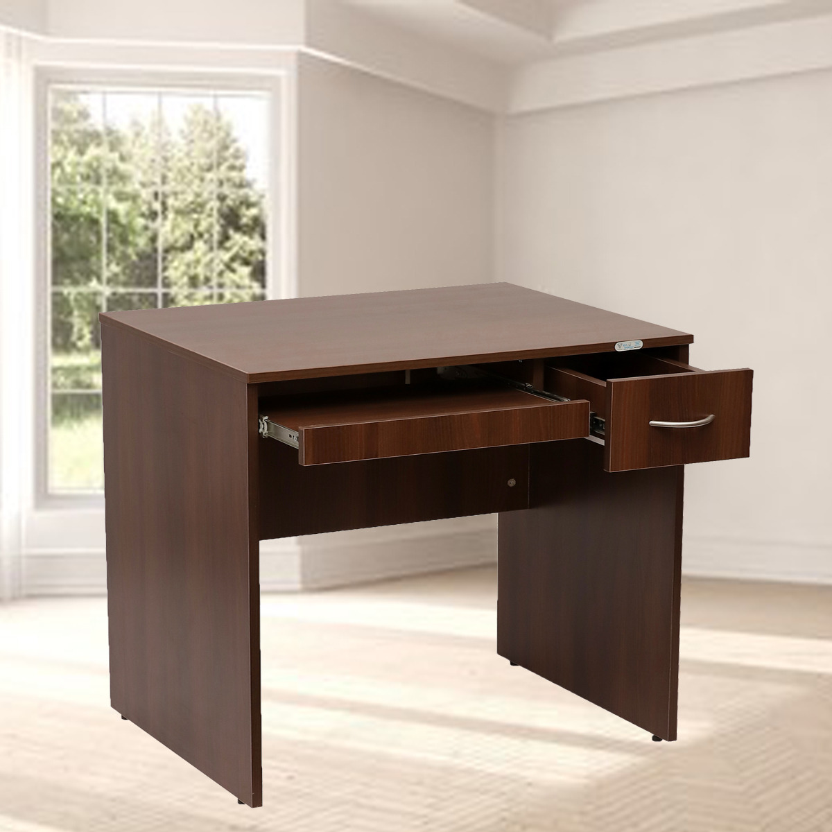 ML-WFH-1805-Computer Table With Drawers