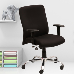 ML-WFH-1809 Fabric Chair With Adjustable Arms