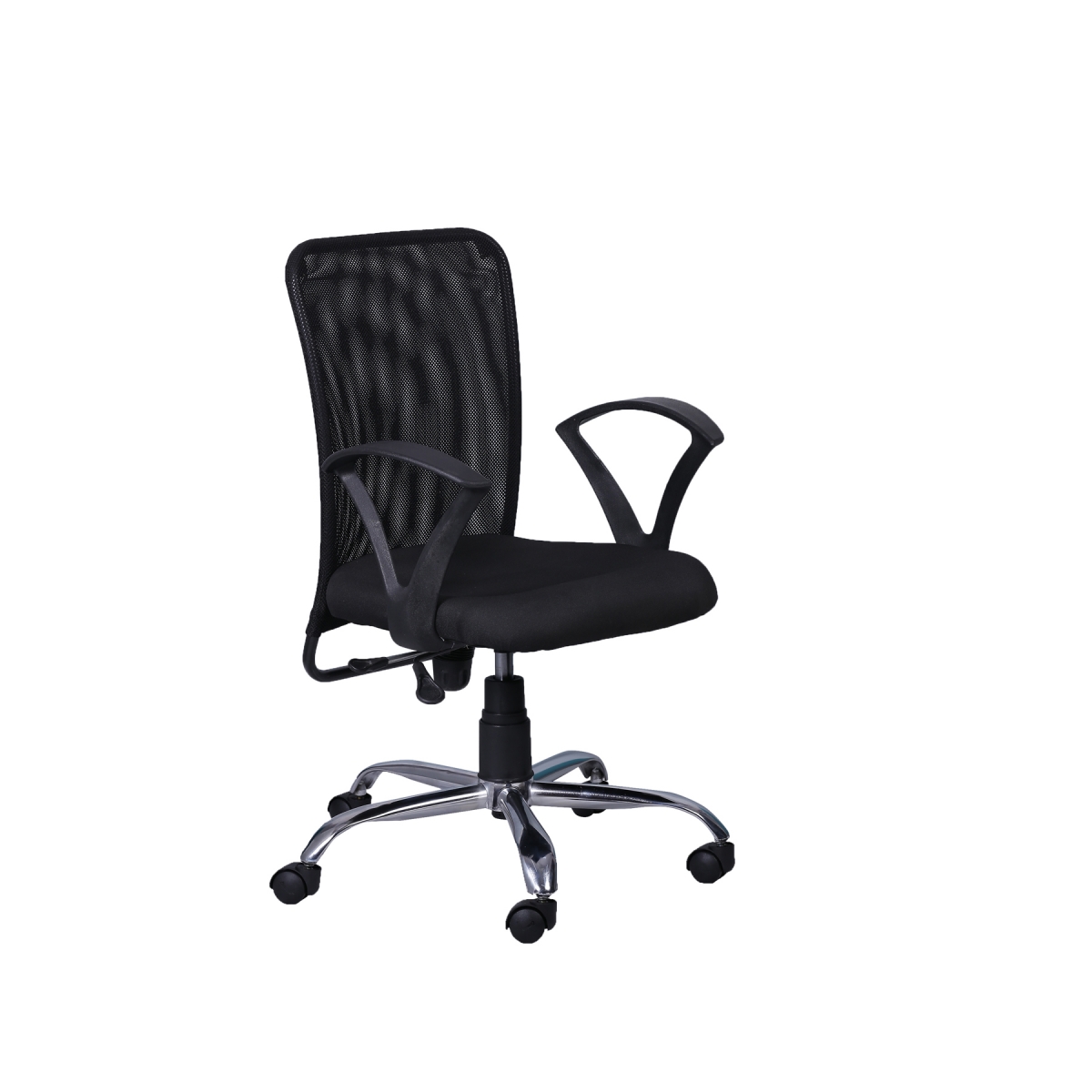 ML-1716 Mid Back Mesh Office Chair Black - Image 3