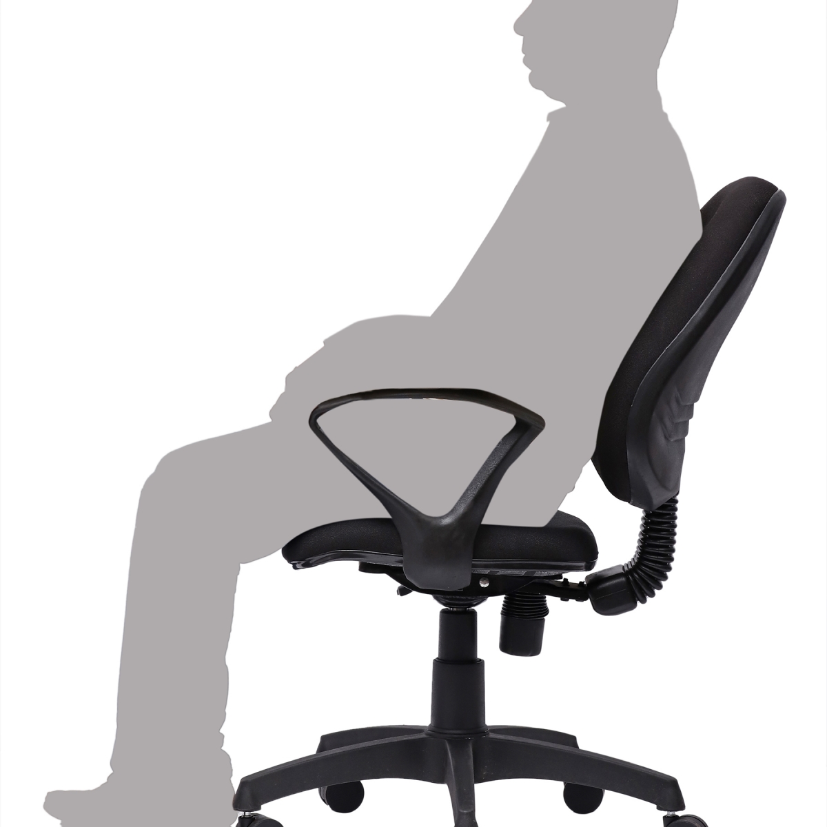 ML-WFH-1813 FABRIC PUSH BACK CHAIR - Image 4