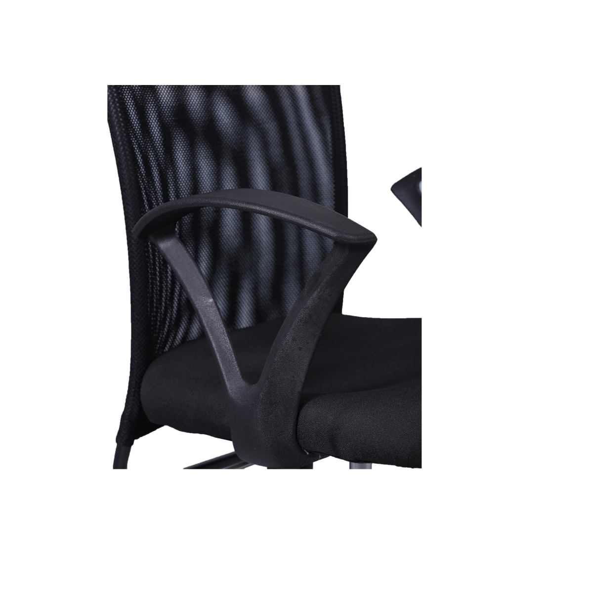 ML-1716 Mid Back Mesh Office Chair Black - Image 6