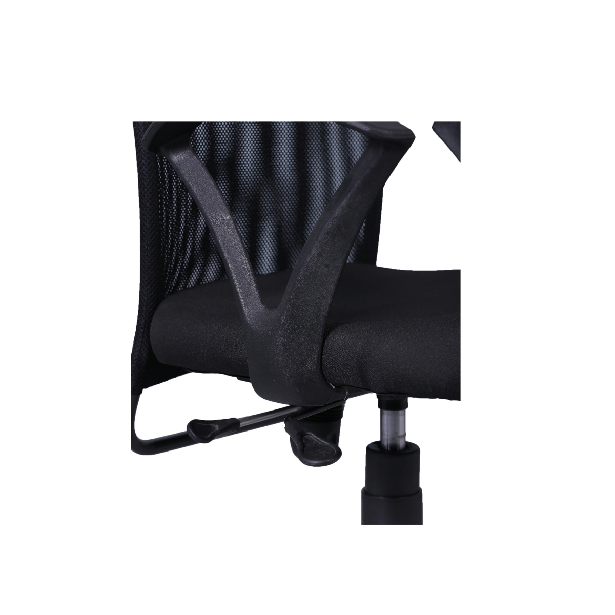 ML-1716 Mid Back Mesh Office Chair Black - Image 7