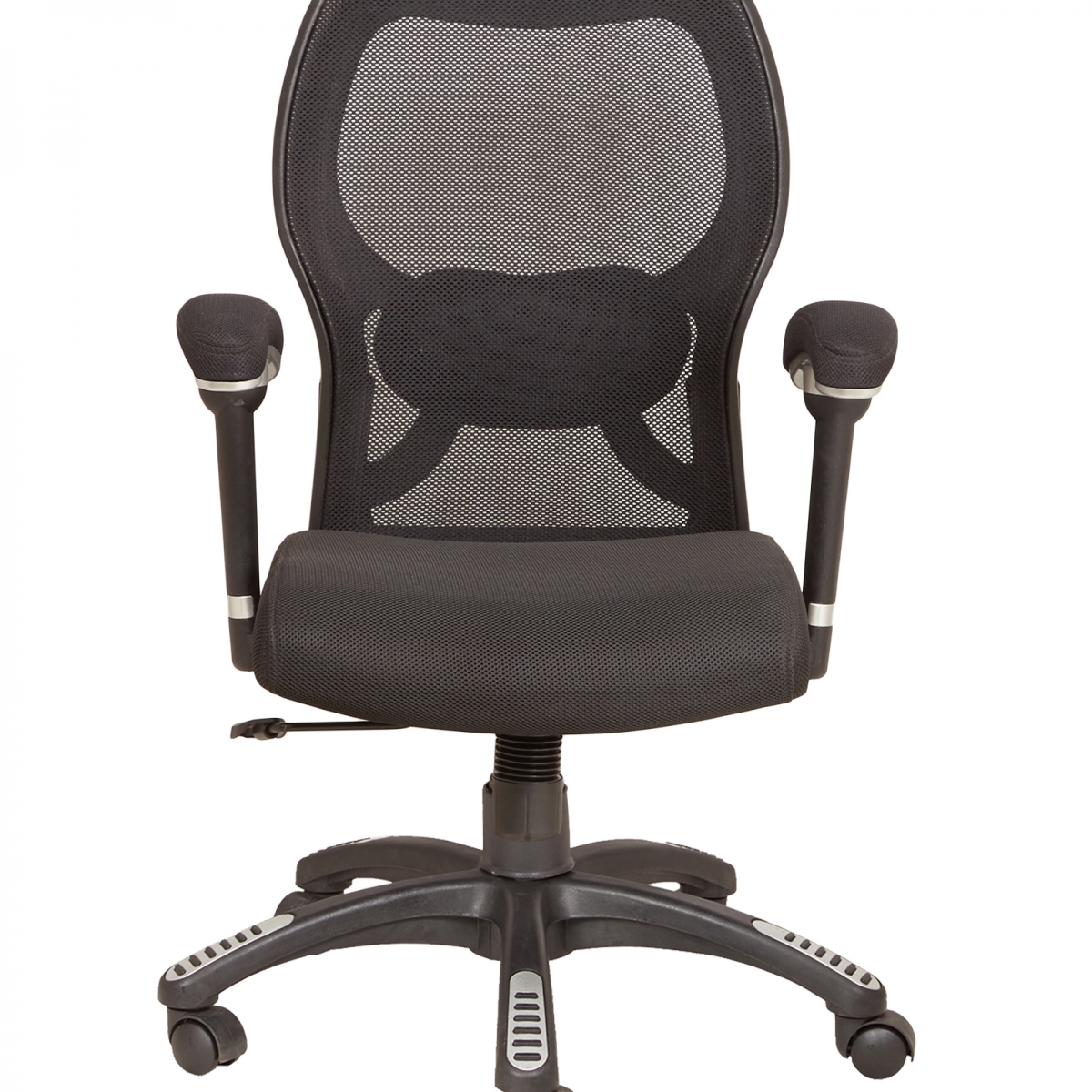 ML-1642-Mesh Office Chair With Stylish Wheelbase - Image 2