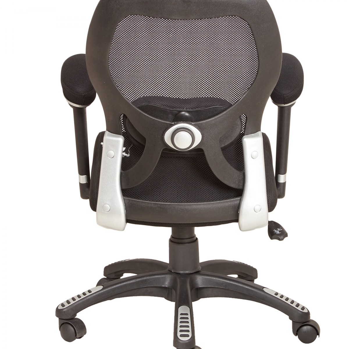 ML-1642-Mesh Office Chair With Stylish Wheelbase - Image 3