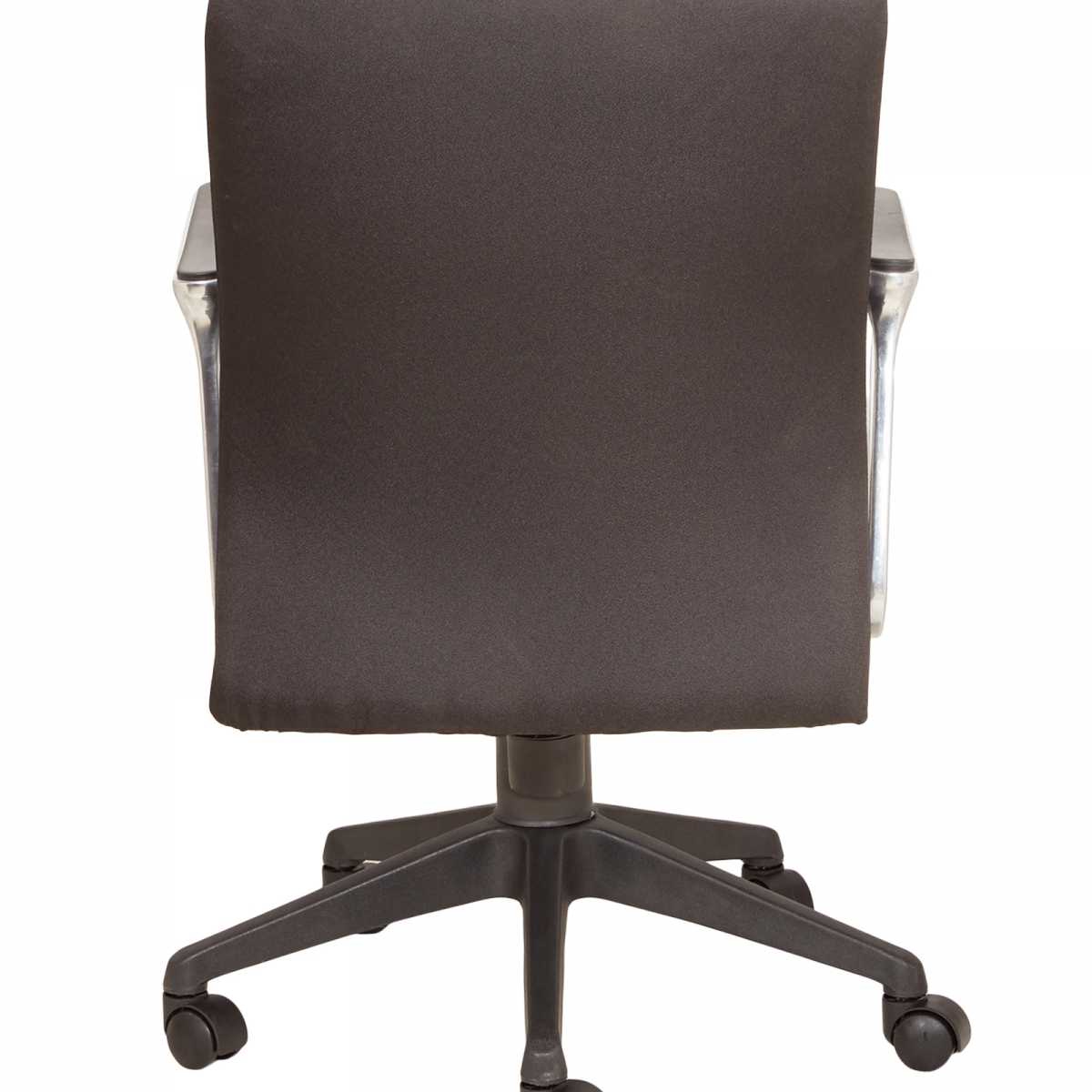 ML-1664 Brown Padded Mesh Fabric Visitors Office Chair - Image 3