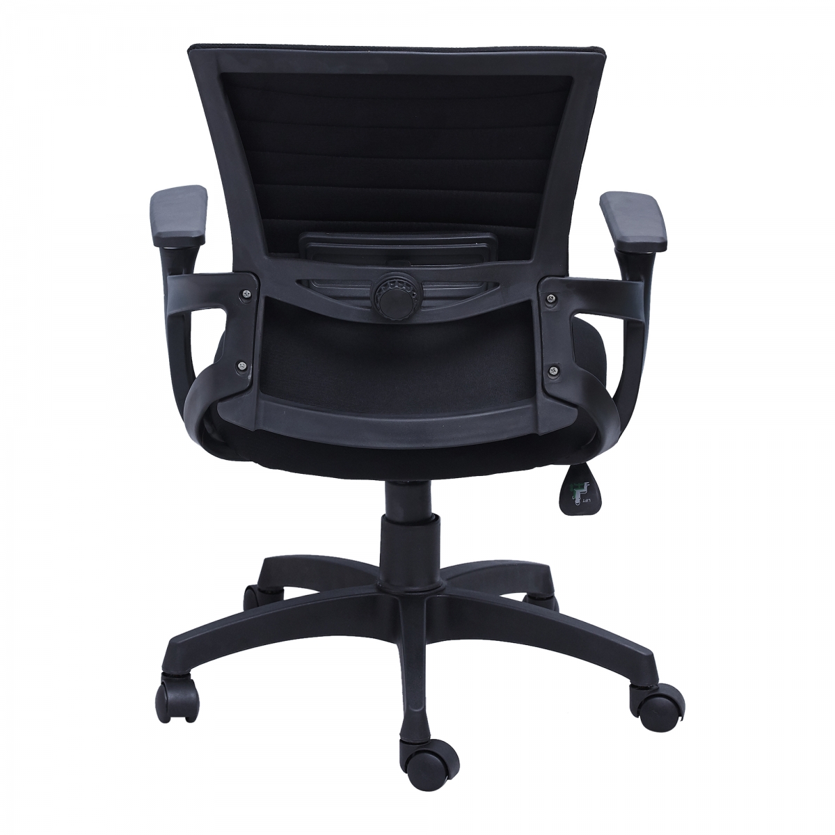 ML-840 Low Back Fabric Chair Black - Image 3
