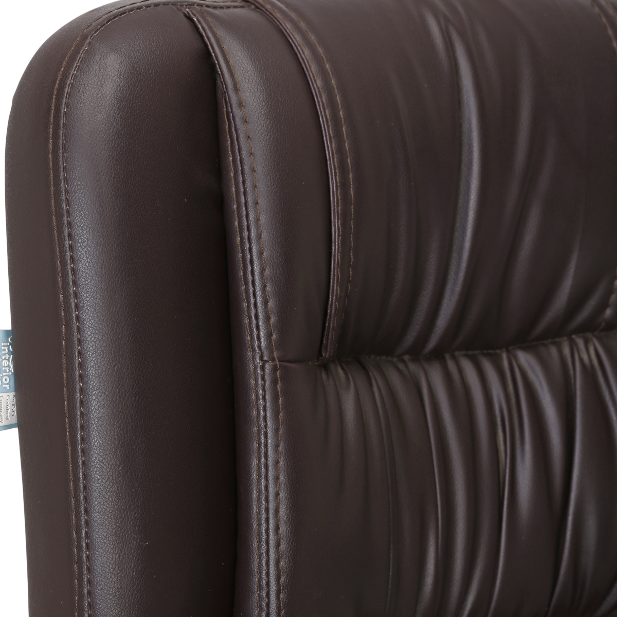 ML-1073 Pannegro Mid Back Executive Chair In Brown Color - Image 4
