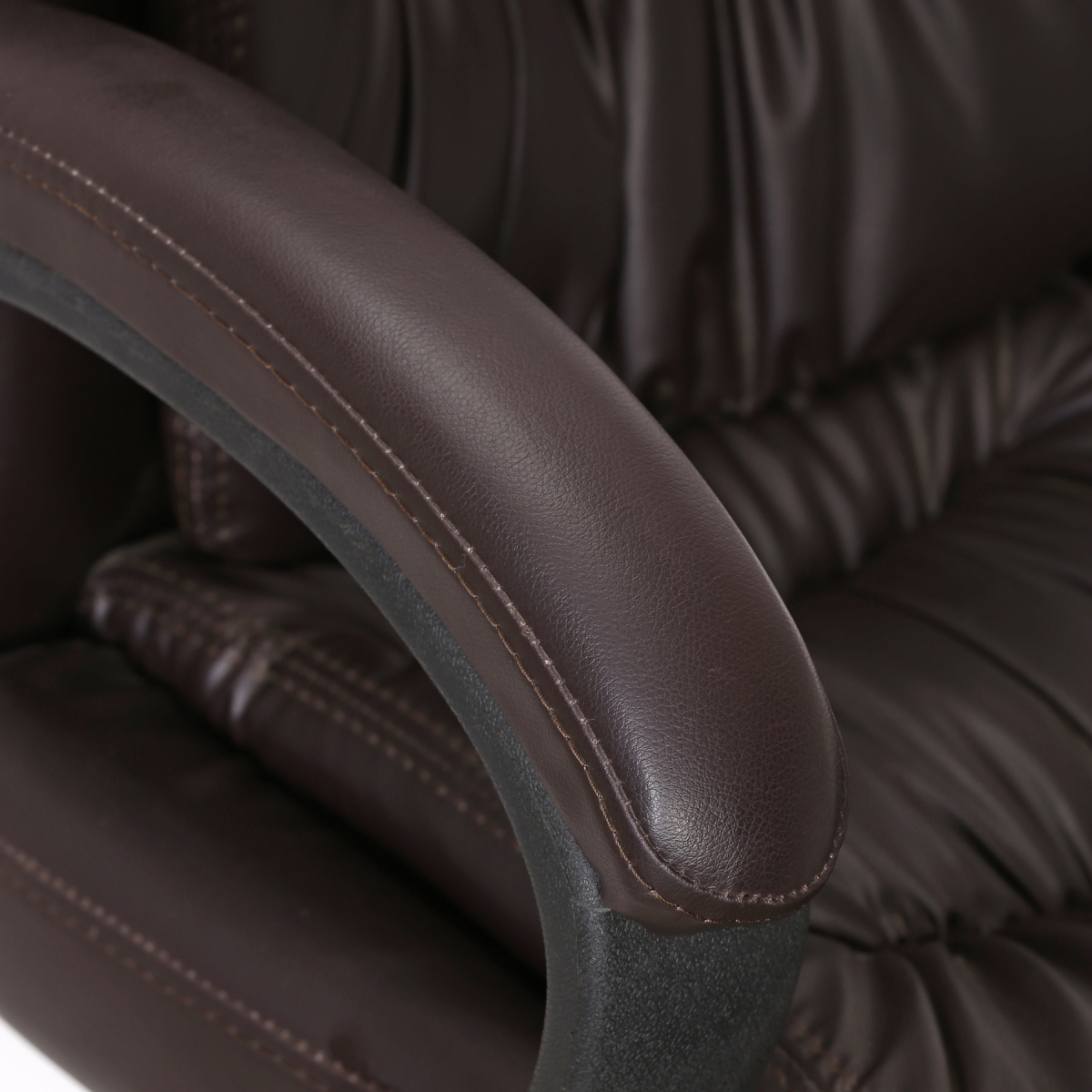 ML-1073 Pannegro Mid Back Executive Chair In Brown Color - Image 5