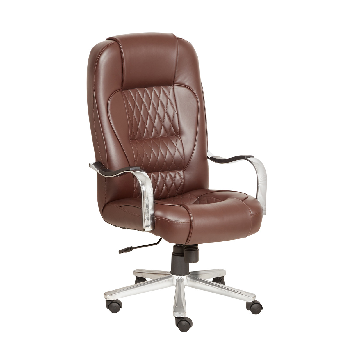 ML-1647 Brown Leatherette High Back Office Executive Chair - Image 2