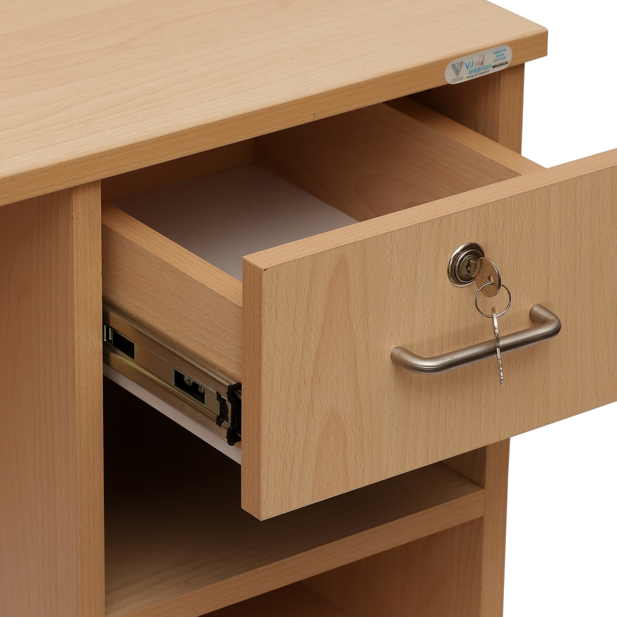 ML-WFH-1802-Computer Table With Drawers - Image 2