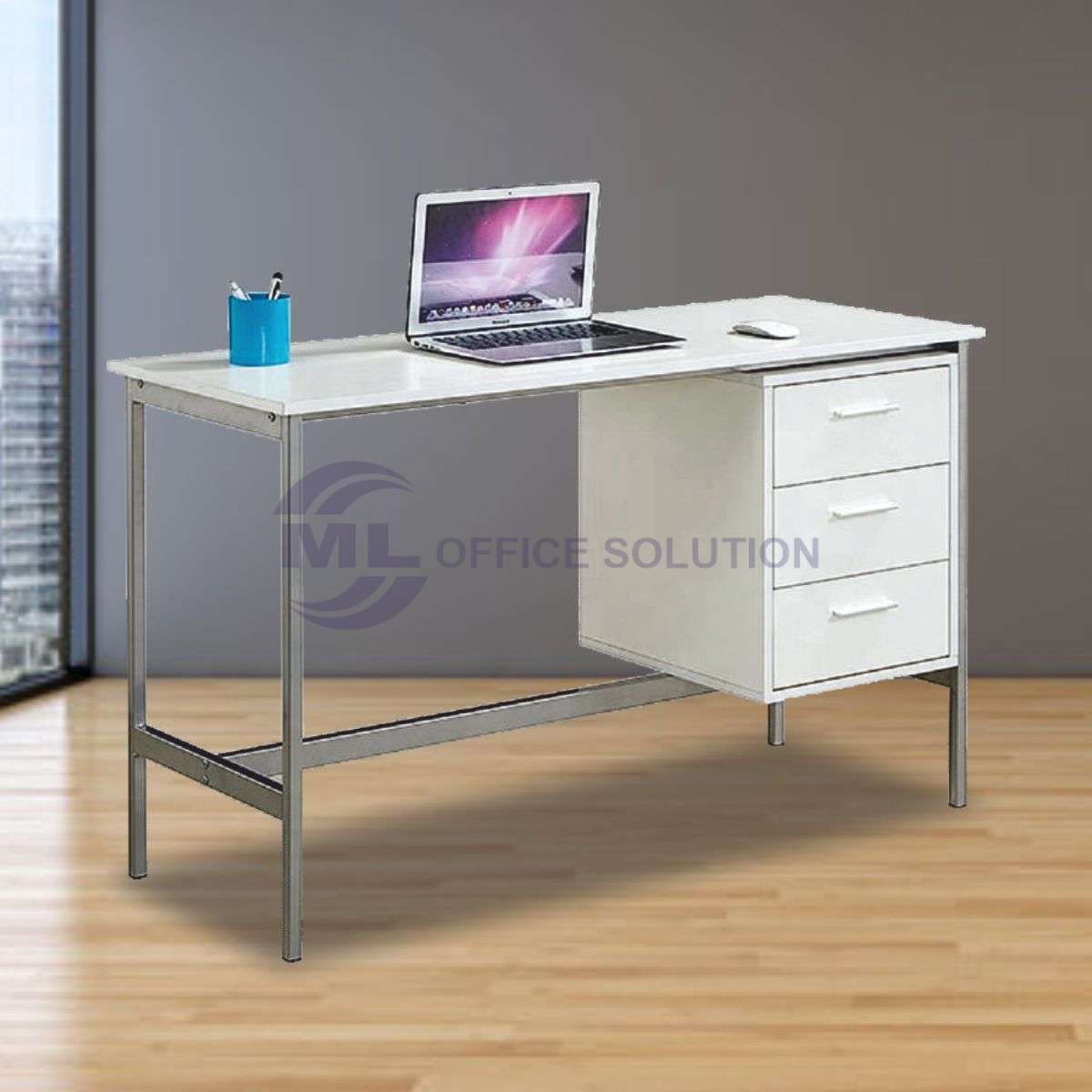 Executive Table With Side Unit