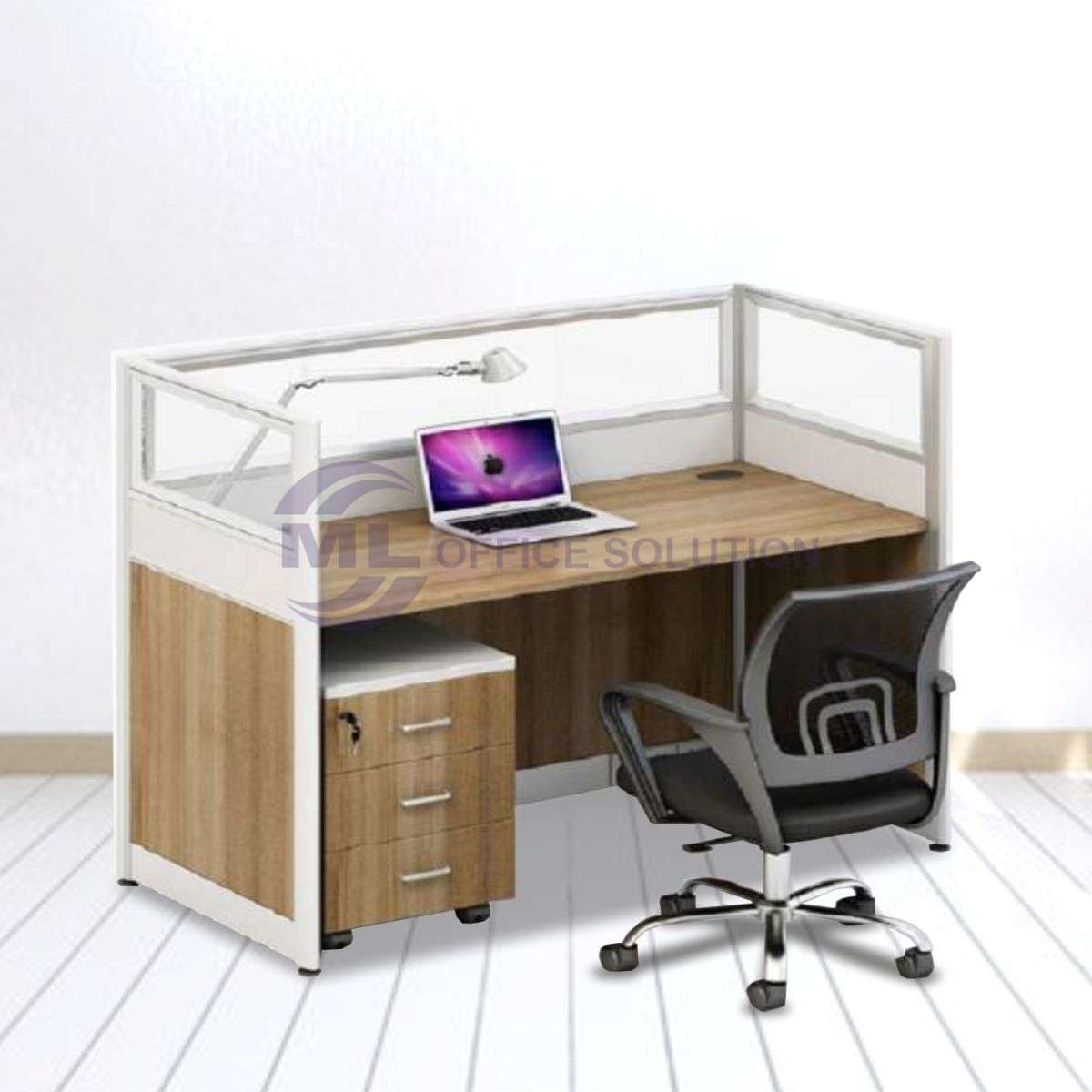 Workstation with Pedestal