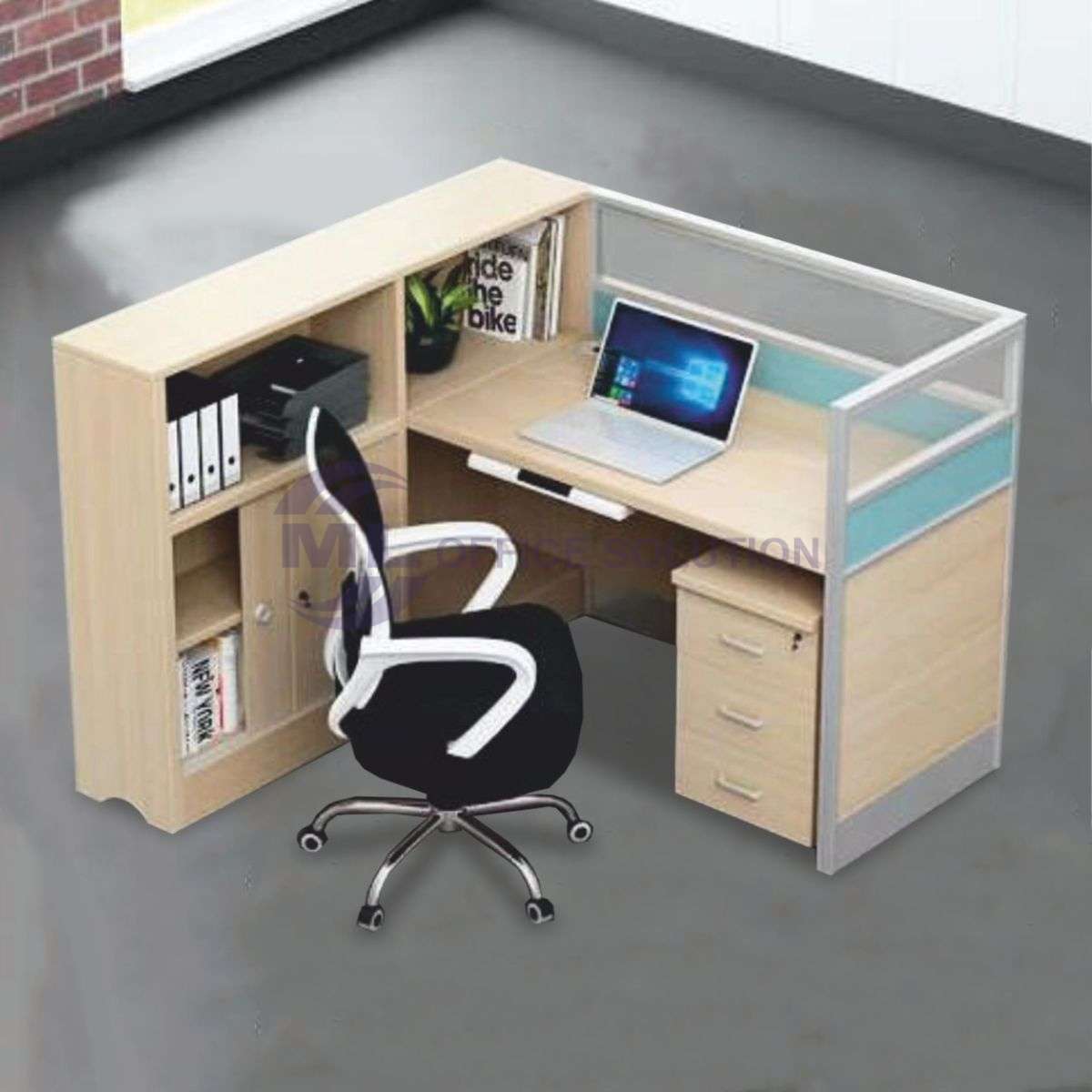 ML-2273 Single Seater Workstation with Side Storage